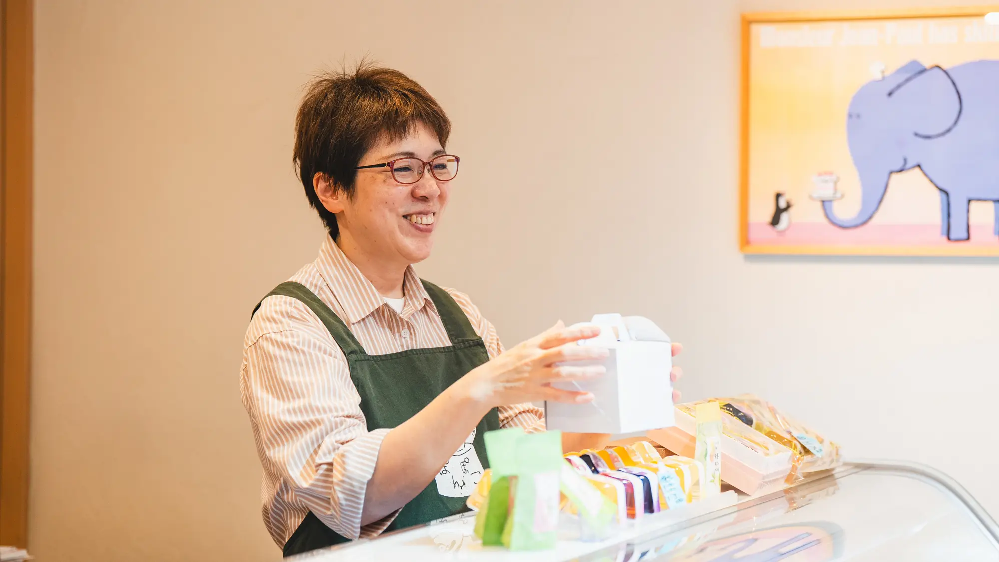 セリアン洋菓子店のスタッフ