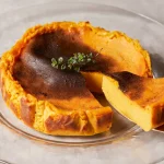緑風庵のバスクチーズケーキ