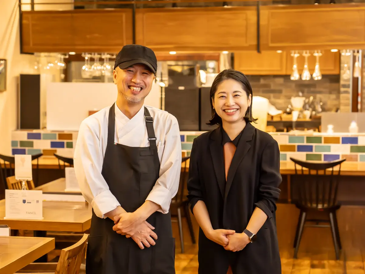 渡邊淳さんと鈴木友梨さん